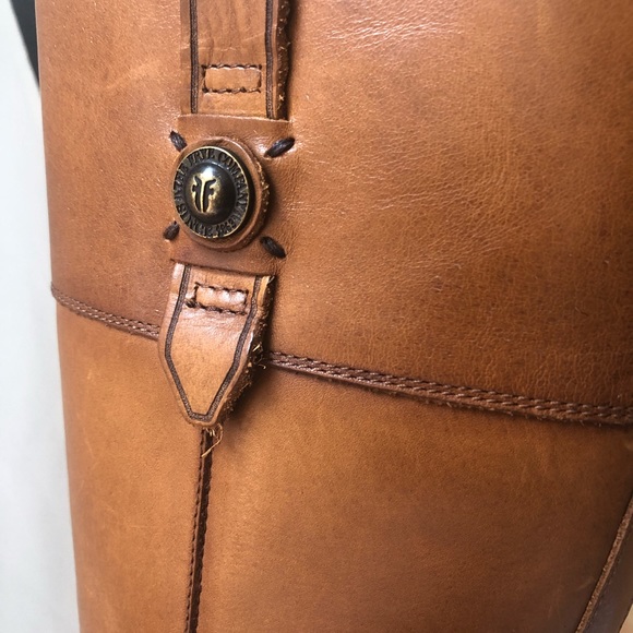 Frye Jayden Tan Riding Boots - Picture 5 of 10